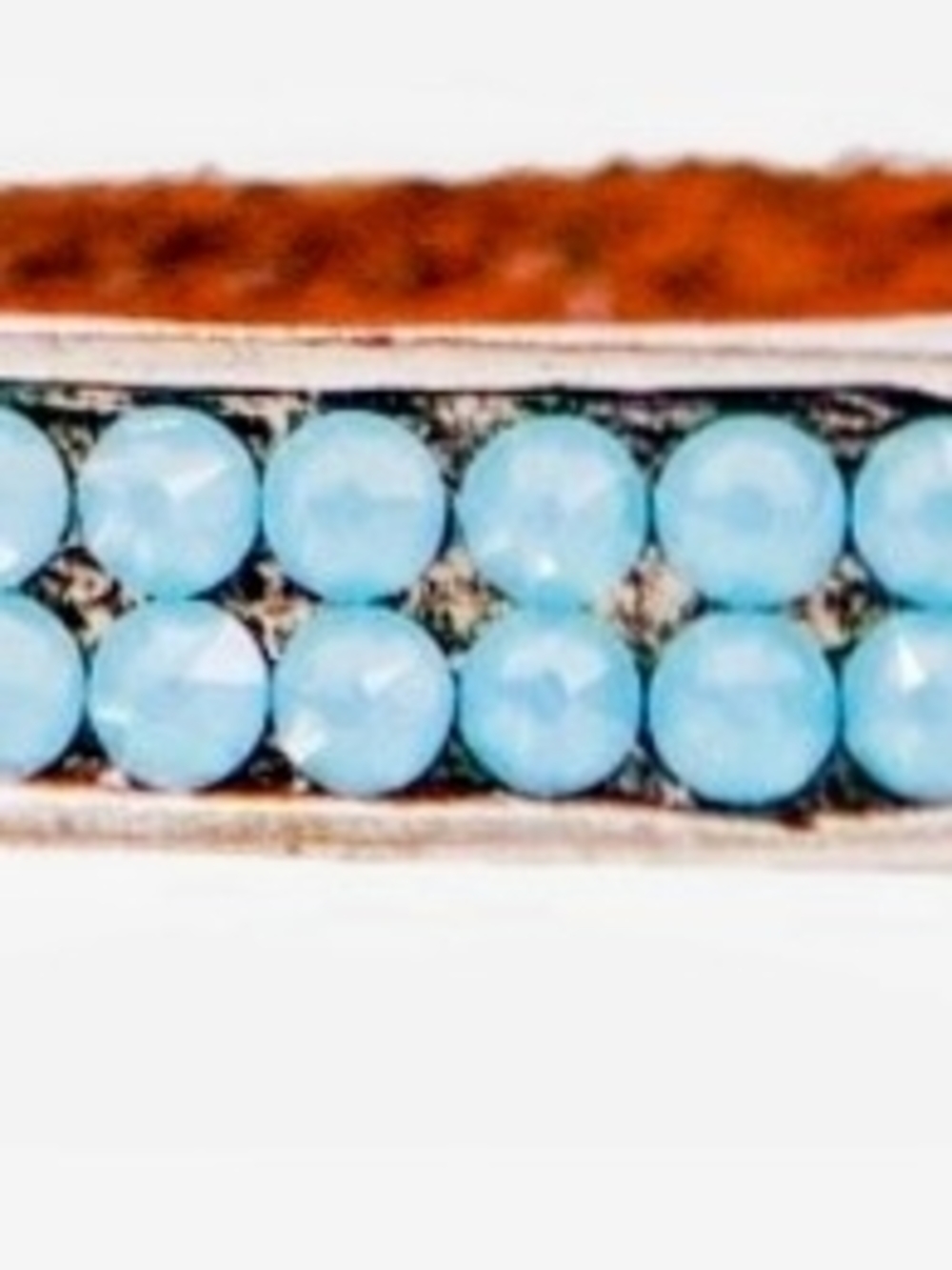 Turquoise Bead Row Women's Bracelet - Unbranded